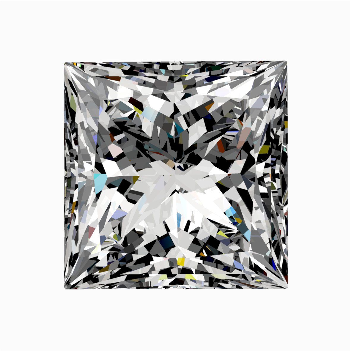 0.30 ct Princess diamond