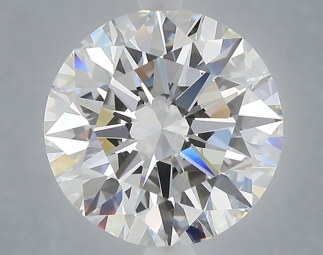6.02 ct. round Lab Grown Diamond front image