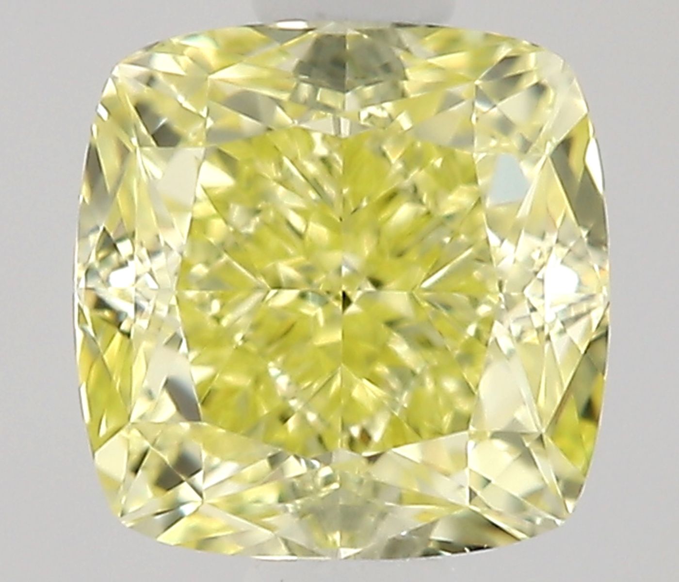 Diament 0.37 ct Fancy Yellow/VS1