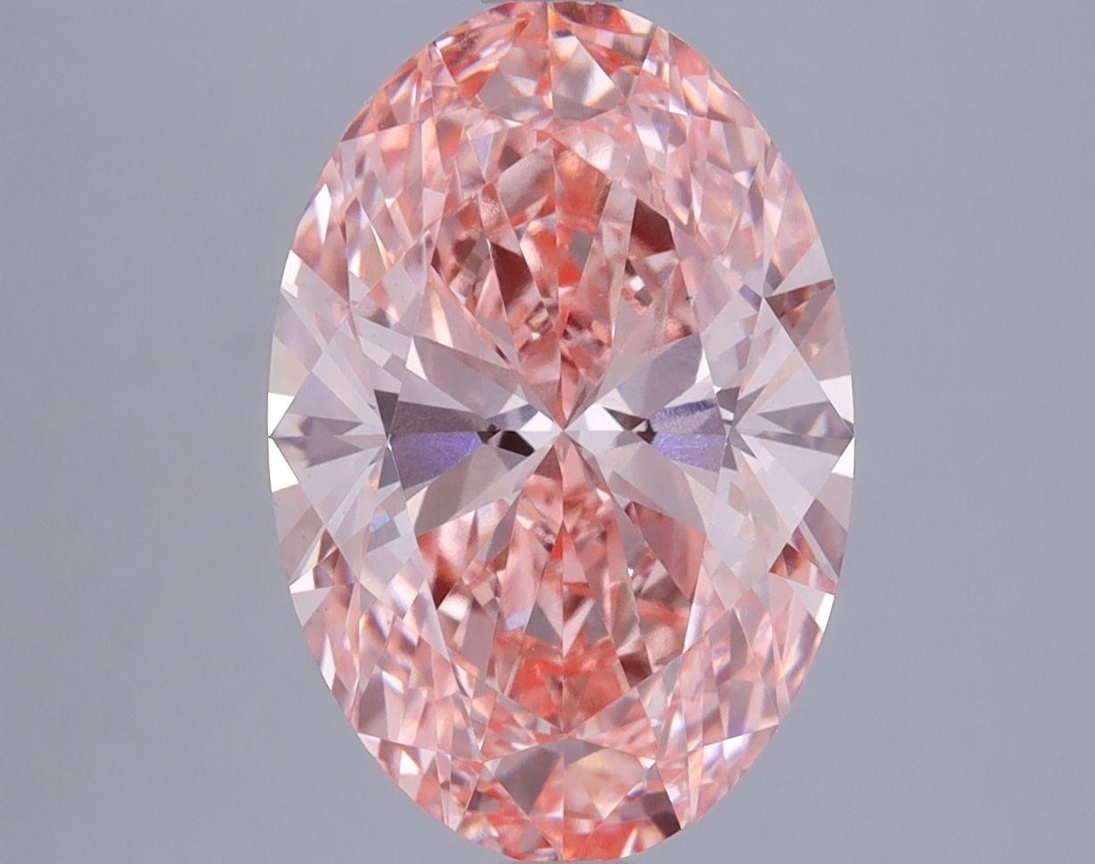 4.17 ct. oval Lab Grown Diamond front image