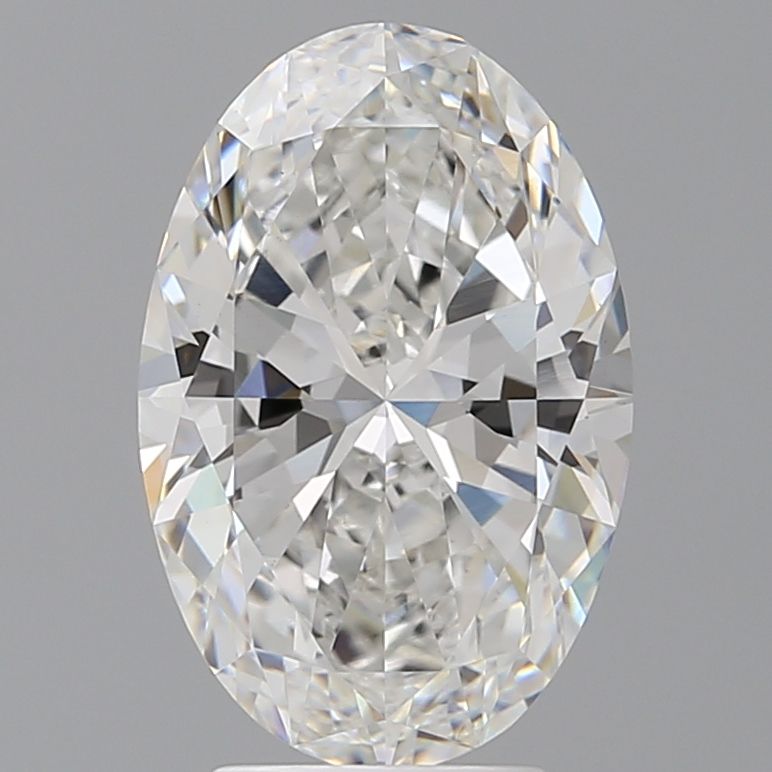 4.08 ct. oval Lab Grown Diamond front image
