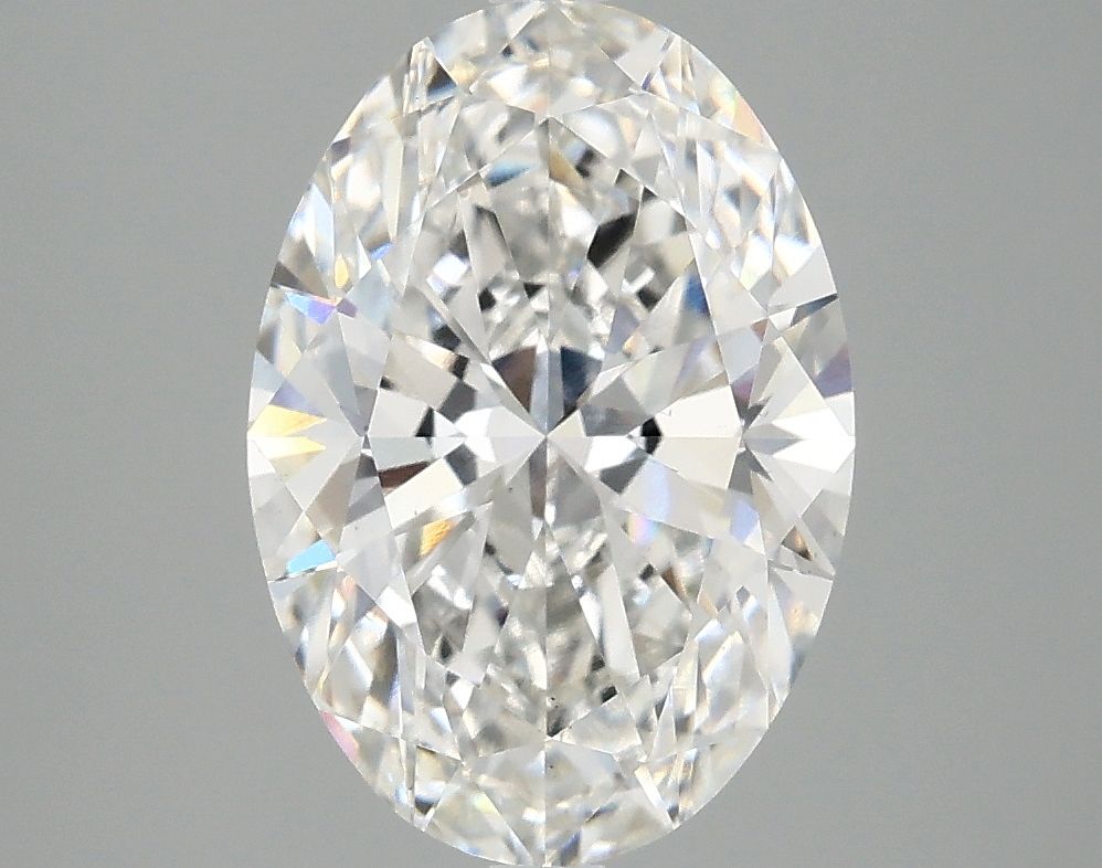 3.02 ct. oval Lab Grown Diamond front image