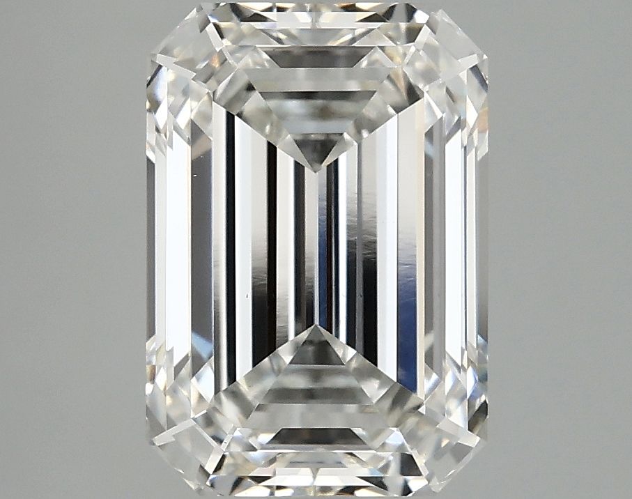 3.88 ct. emerald Lab Grown Diamond front image
