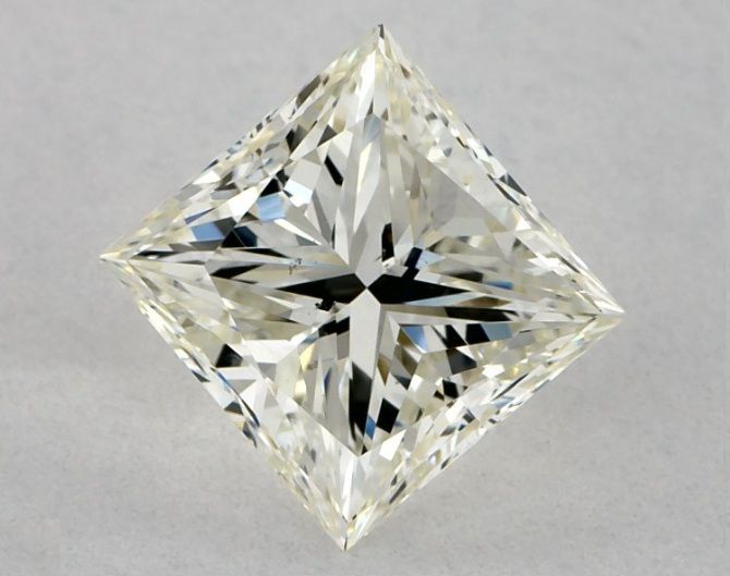 1.21 ct Princess diamond