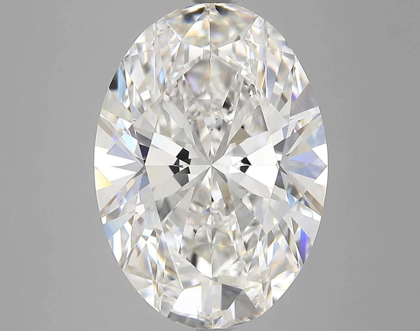 6.00 ct. oval Lab Grown Diamond front image
