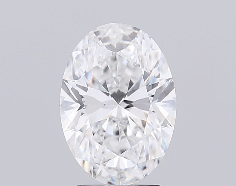 3.02 ct. oval Lab Grown Diamond front image