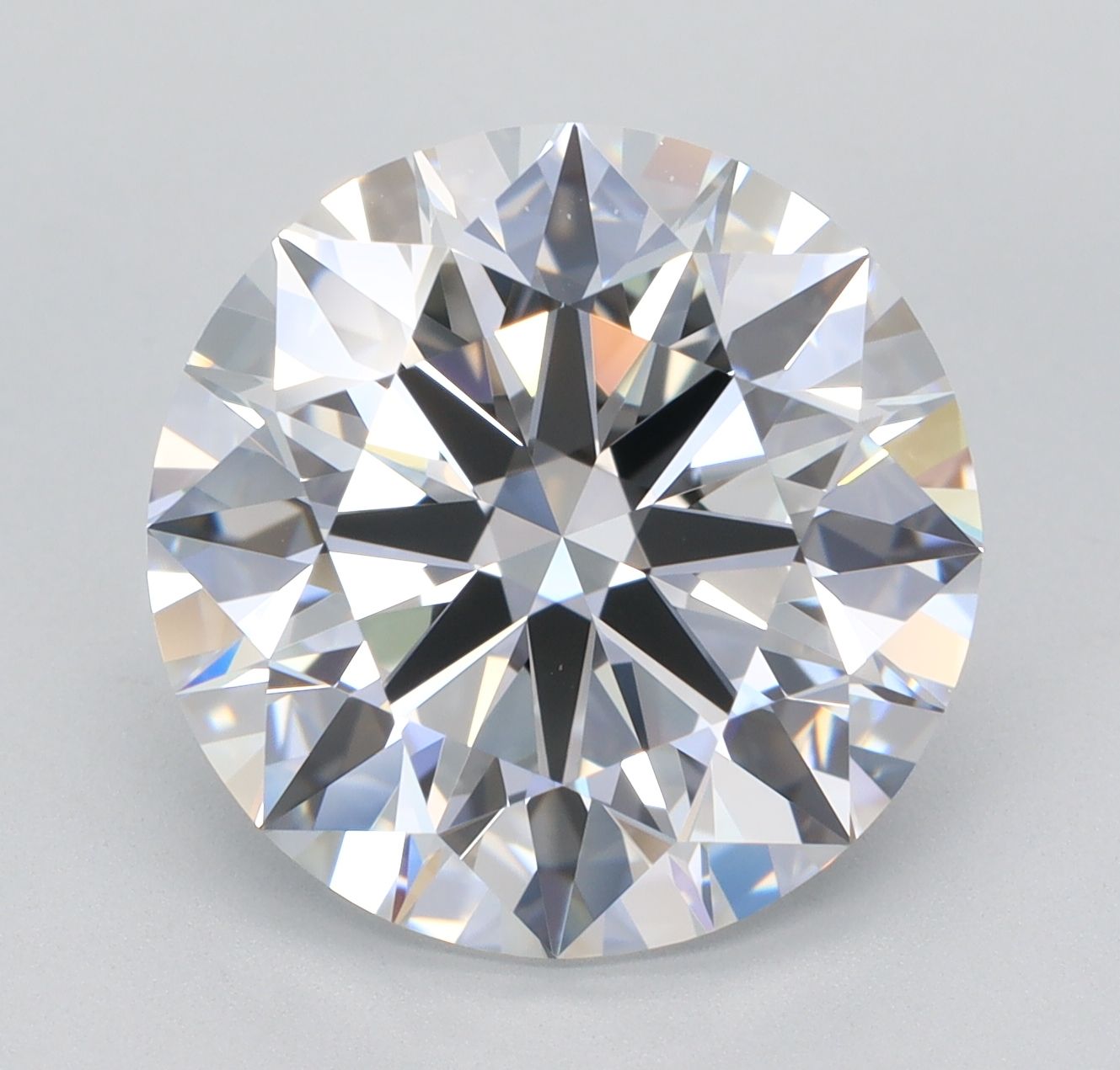 5.68 ct. round Lab Grown Diamond front image