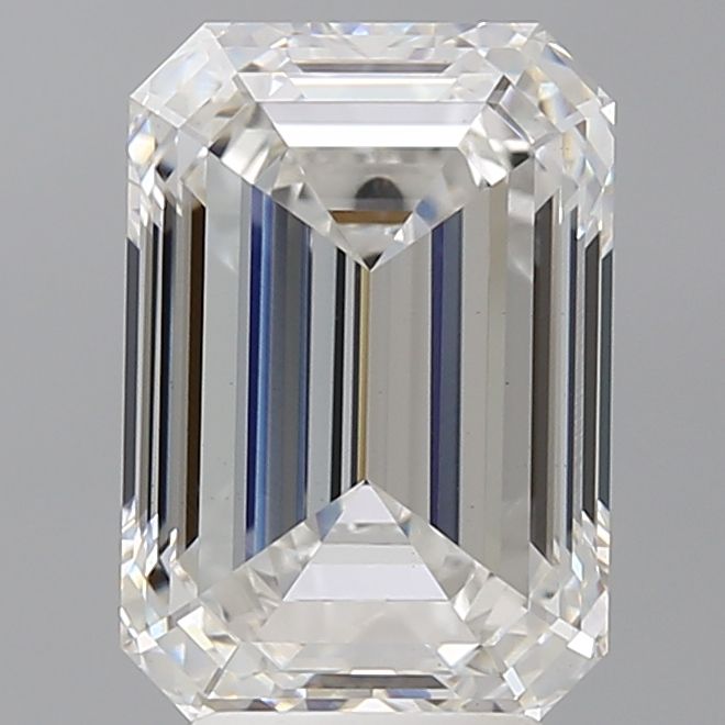 4.53 ct. emerald Lab Grown Diamond front image