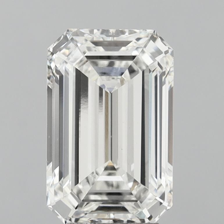 5.07 ct. emerald Lab Grown Diamond front image