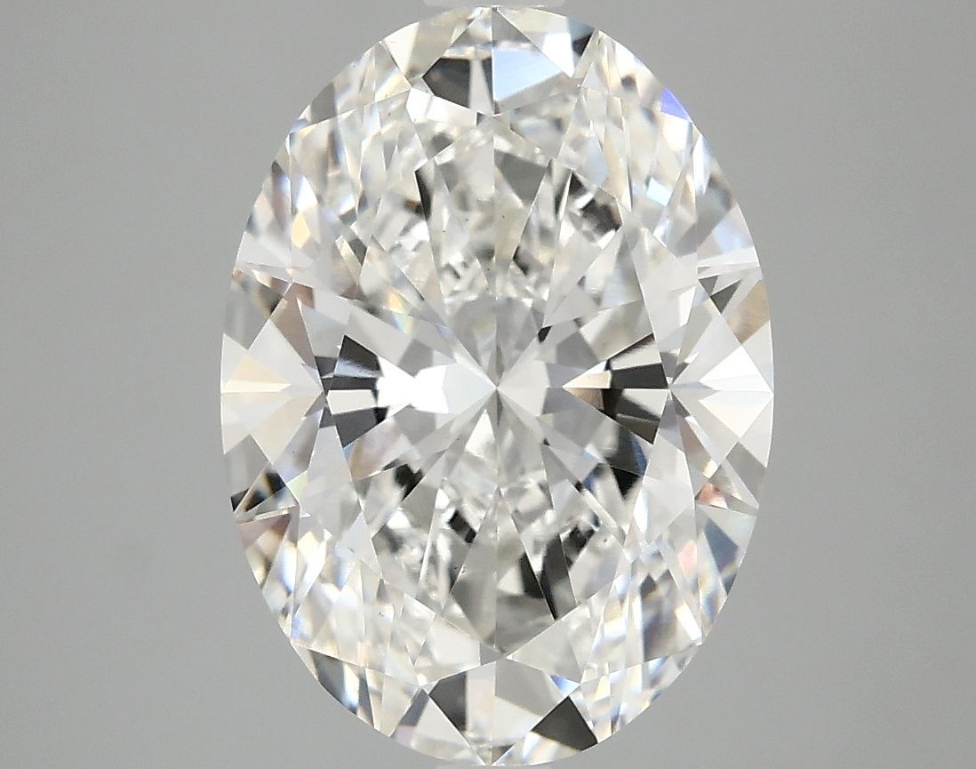4.07 ct. oval Lab Grown Diamond front image