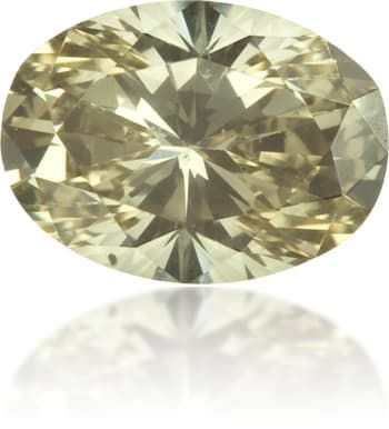 Diament 0.46 ct Fancy Greenish Gray/SI1