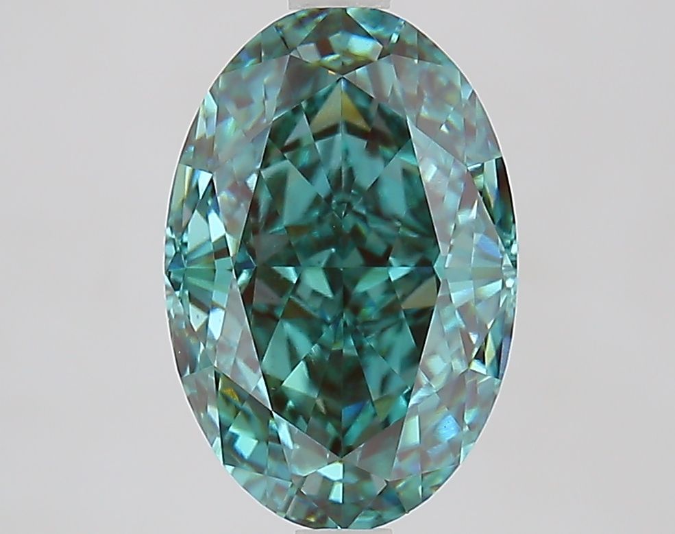 3.53 ct. oval Lab Grown Diamond front image