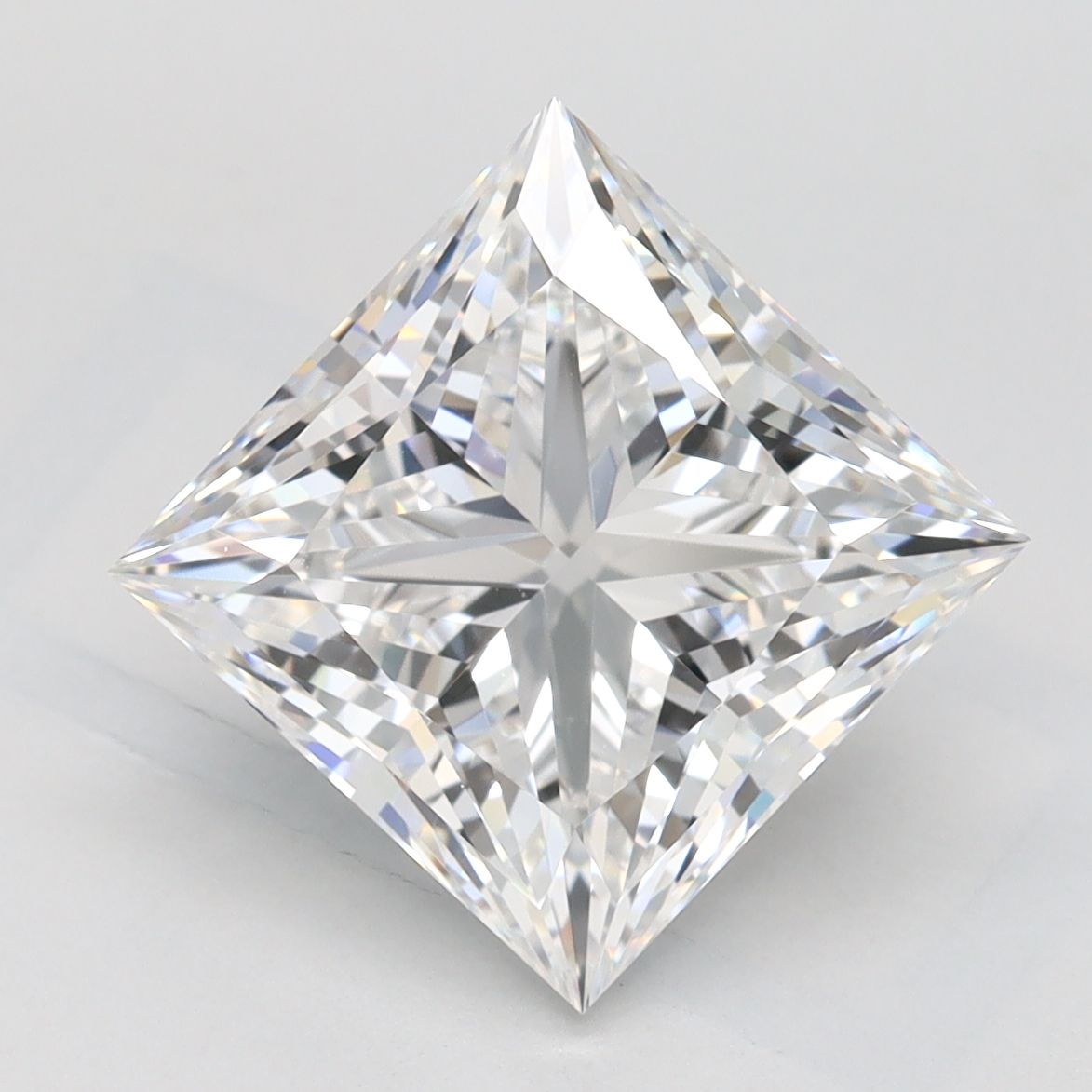 3.61 ct. princess Lab Grown Diamond front image