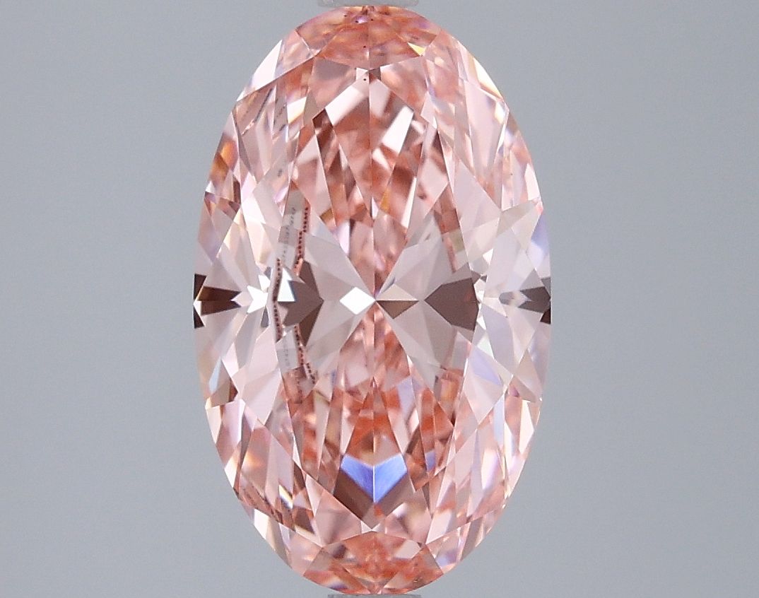 3.00 ct. oval Lab Grown Diamond front image