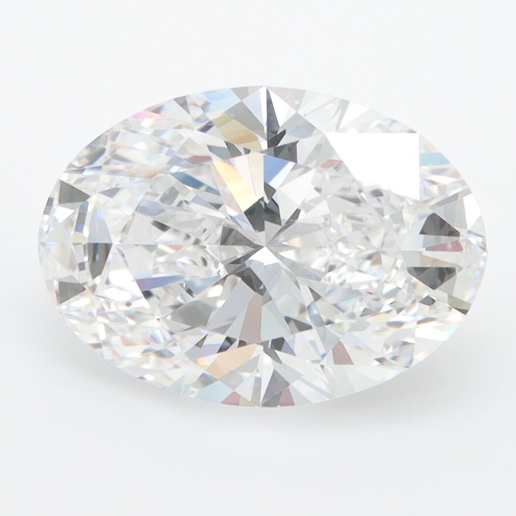 4.08 ct. oval Lab Grown Diamond front image