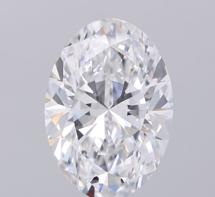 4.08 ct. oval Lab Grown Diamond front image