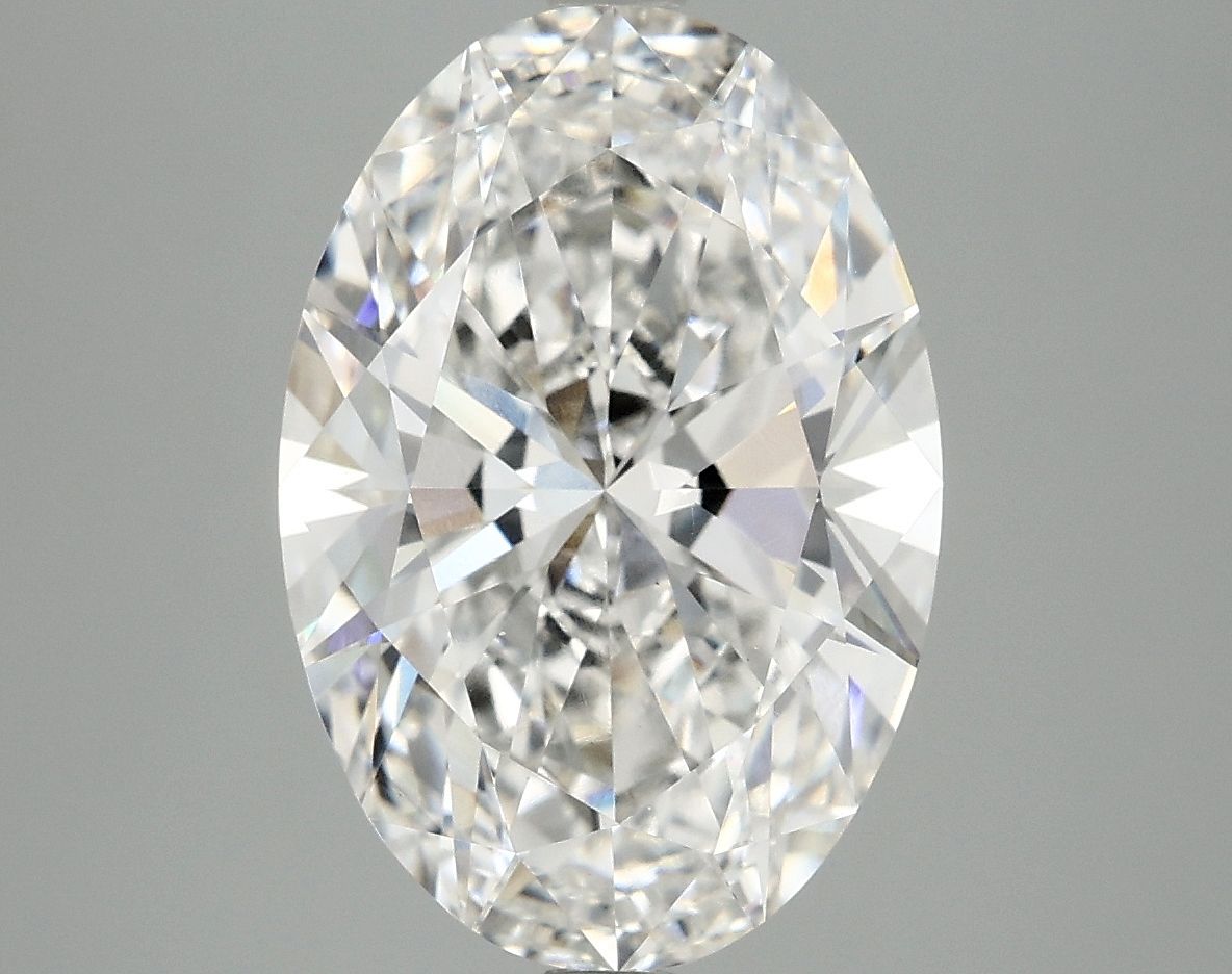 4.85 ct. oval Lab Grown Diamond front image