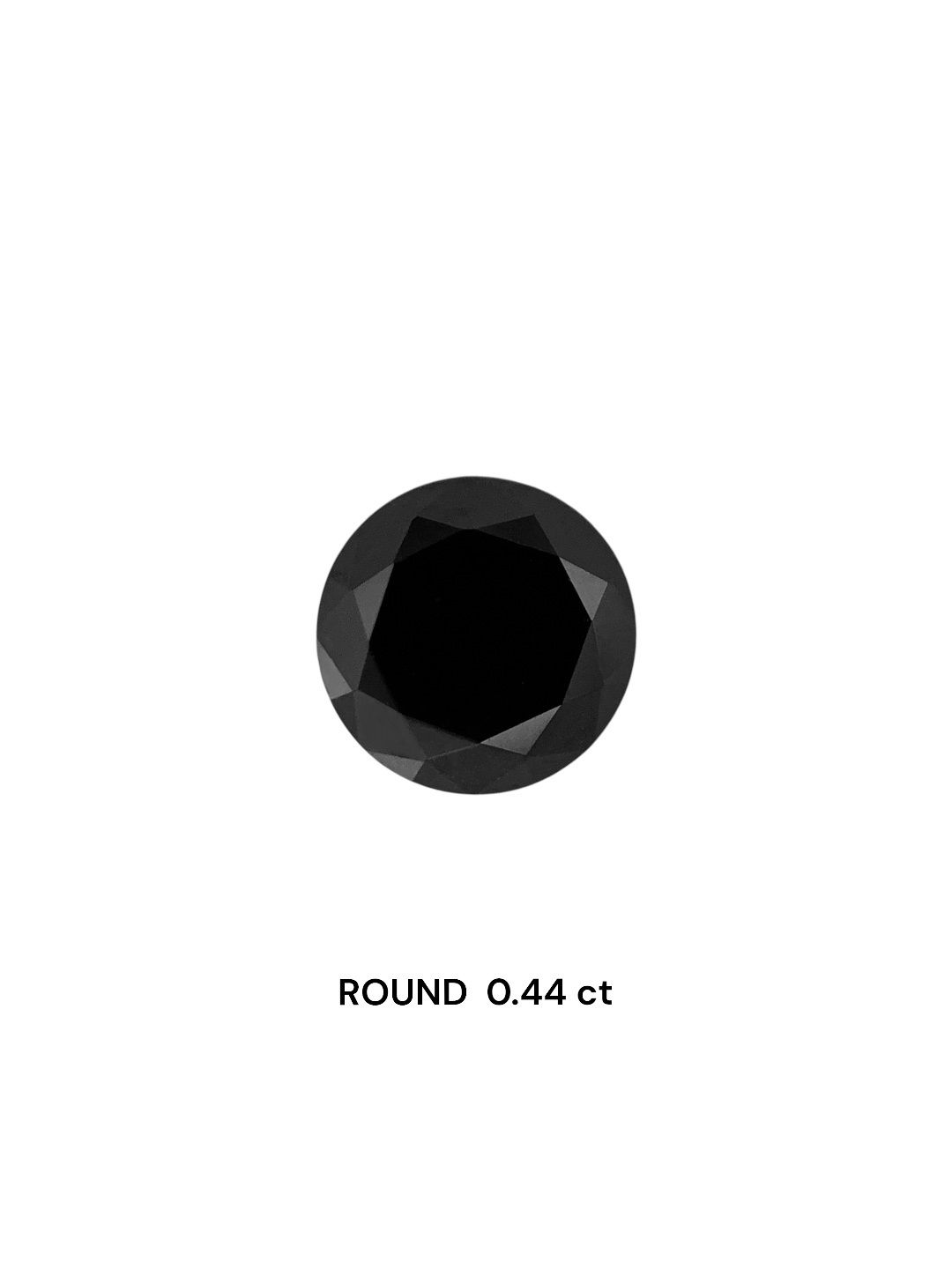Diament 0.44 ct Fancy Black/VVS2