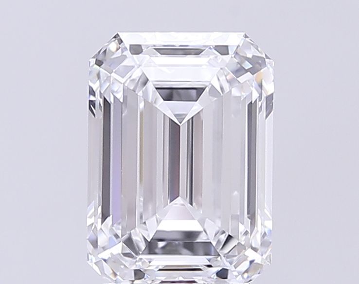 3.12 ct. emerald Lab Grown Diamond front image
