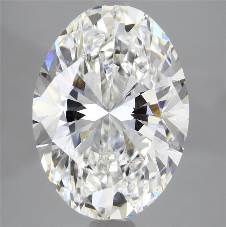 4.65 ct. oval Lab Grown Diamond front image