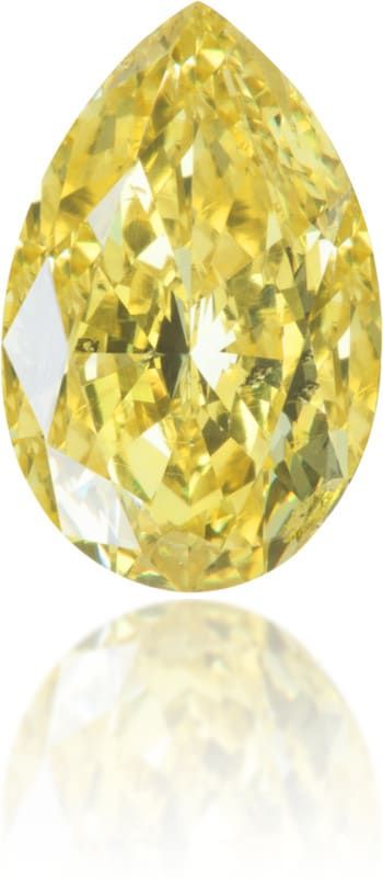 Diament 1.03 ct Fancy Intense Greenish Yellow/I1