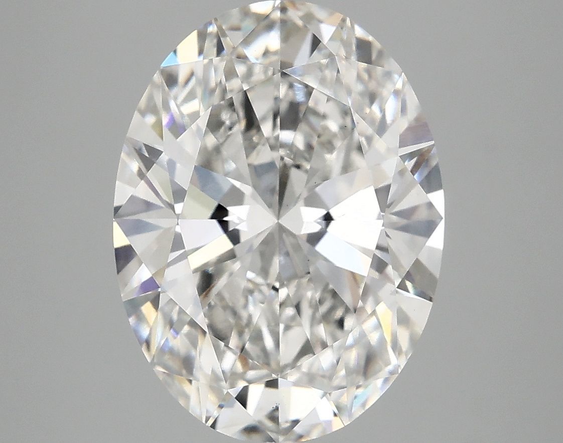 5.00 ct. oval Lab Grown Diamond front image