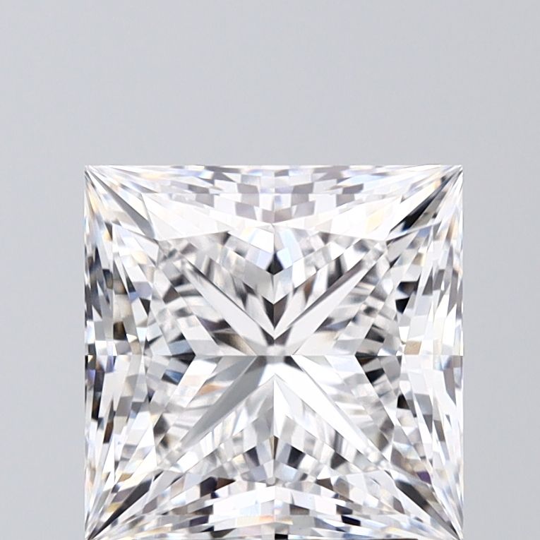 3.08 ct. princess Lab Grown Diamond front image