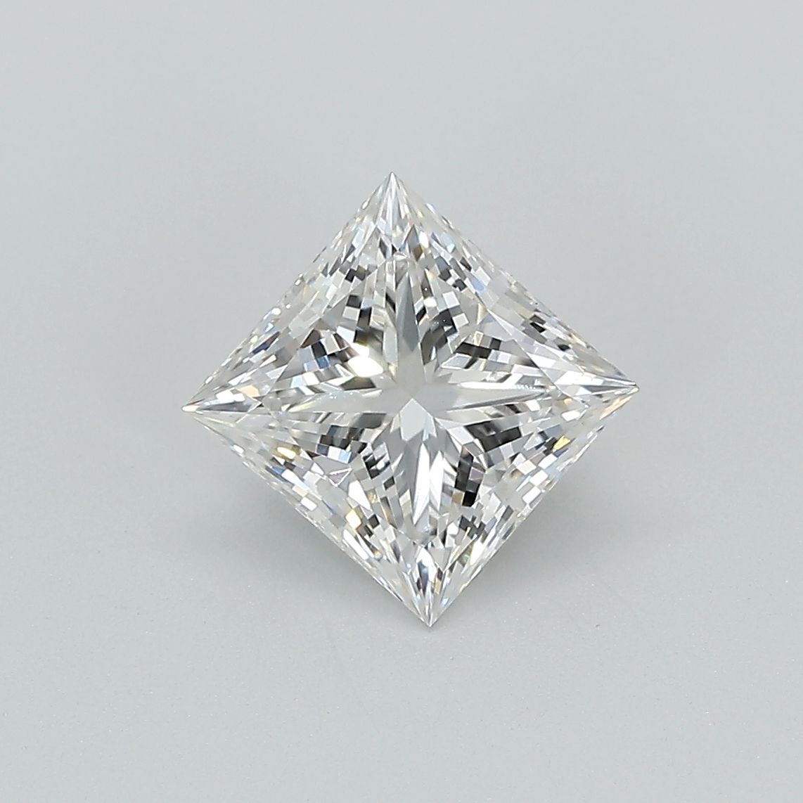 1.05 ct. princess Lab Grown Diamond front image