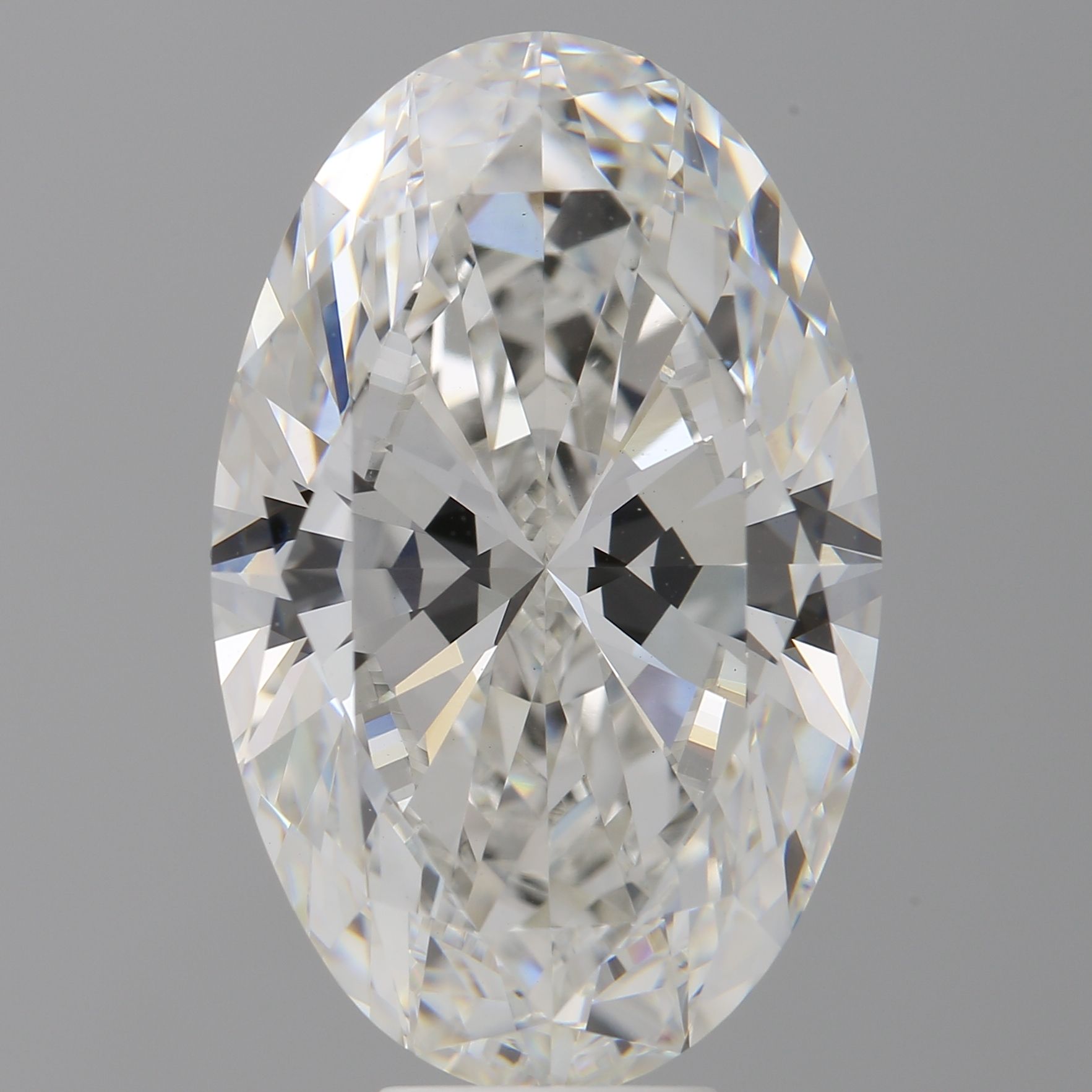 10.08 ct. oval Lab Grown Diamond front image