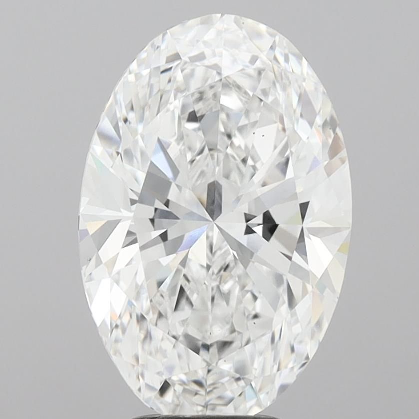 5.21 ct. oval Lab Grown Diamond front image