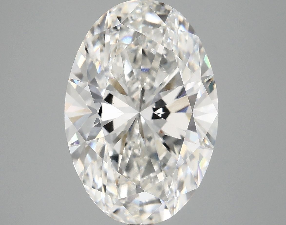 5.01 ct. oval Lab Grown Diamond front image