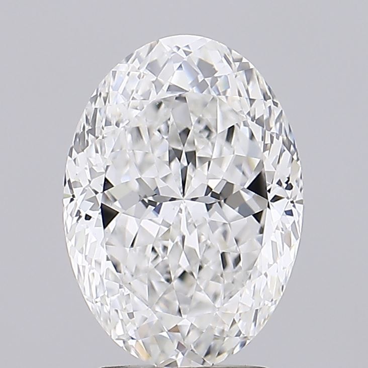 3.04 ct. oval Lab Grown Diamond front image