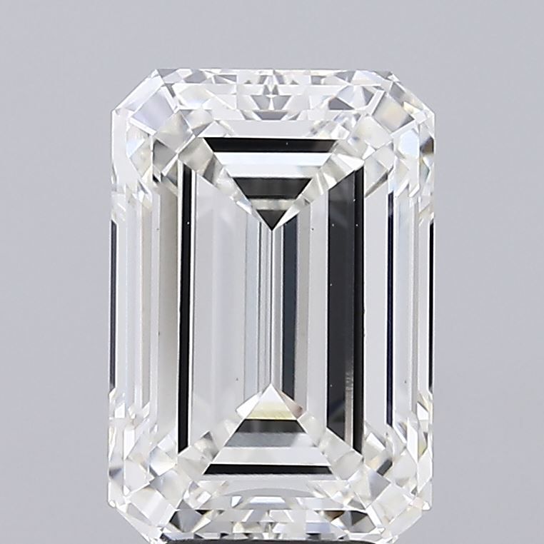 5.50 ct. emerald Lab Grown Diamond front image