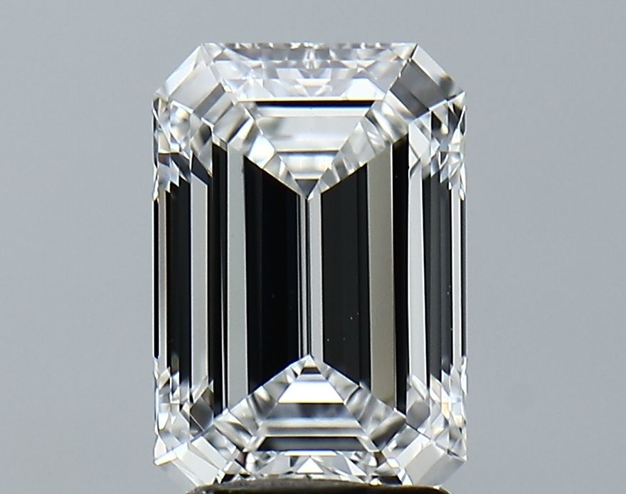 2.62 ct. emerald Lab Grown Diamond front image