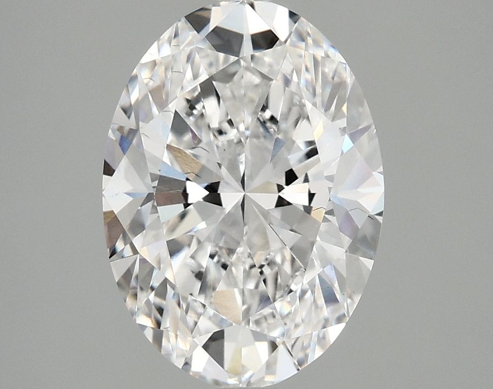 3.02 ct. oval Lab Grown Diamond front image