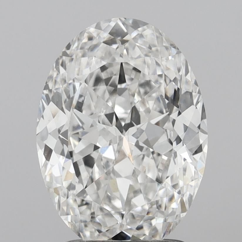 2.11 ct. oval Lab Grown Diamond front image