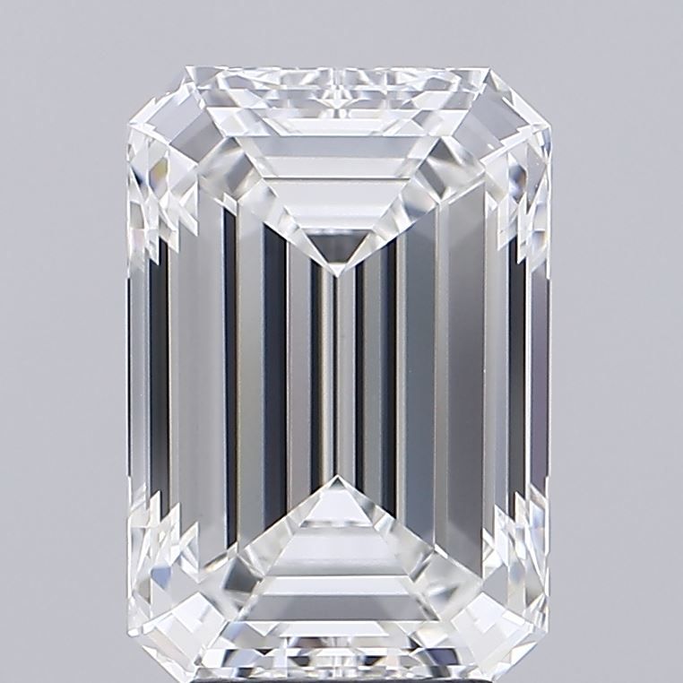 5.03 ct. emerald Lab Grown Diamond front image
