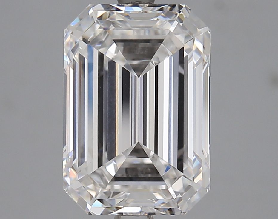 Diamant Émeraude 5.03 ct - Couleur E - Pureté VVS2