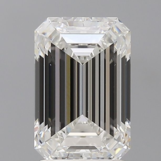 2.60 ct. emerald Lab Grown Diamond front image