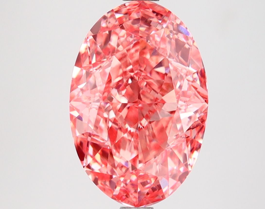3.63 ct. oval Lab Grown Diamond front image