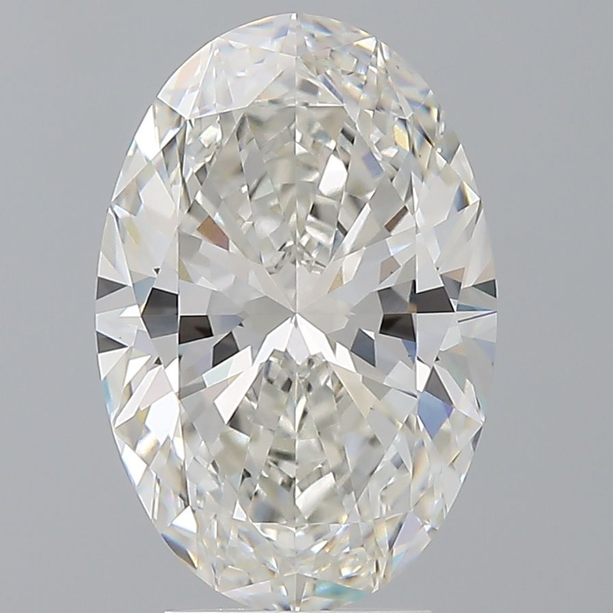 4.09 ct. oval Lab Grown Diamond front image