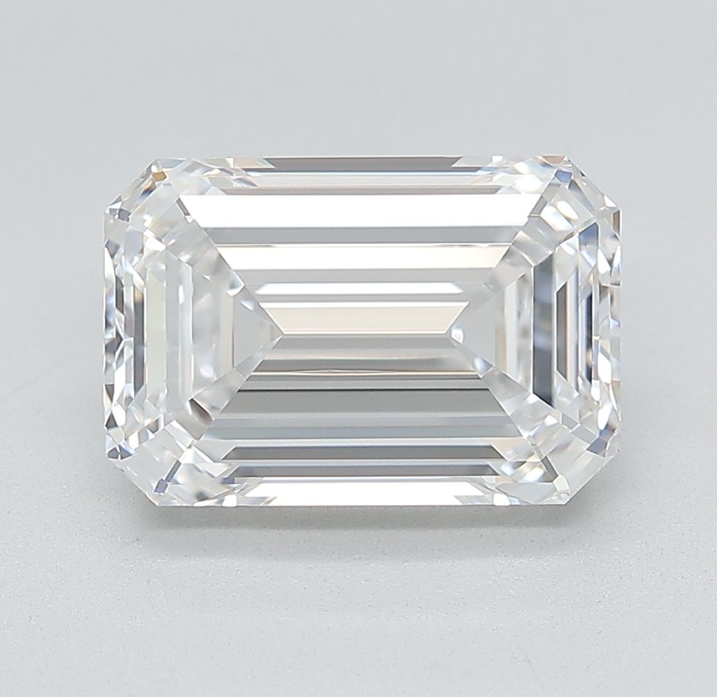 3.96 ct. emerald Lab Grown Diamond front image