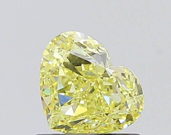 1.03 CT Fancy Intense Yellow HEART