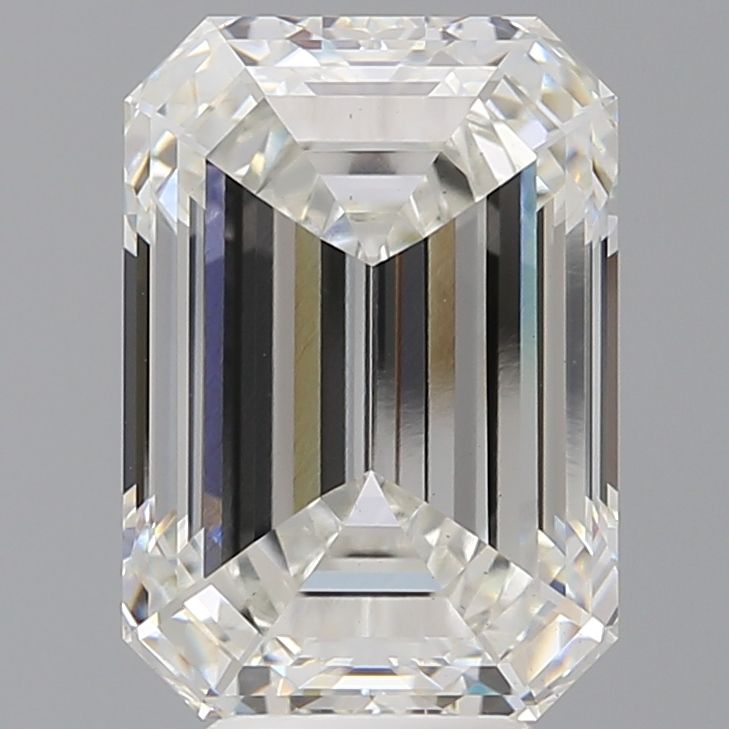 6.57 ct. emerald Lab Grown Diamond front image