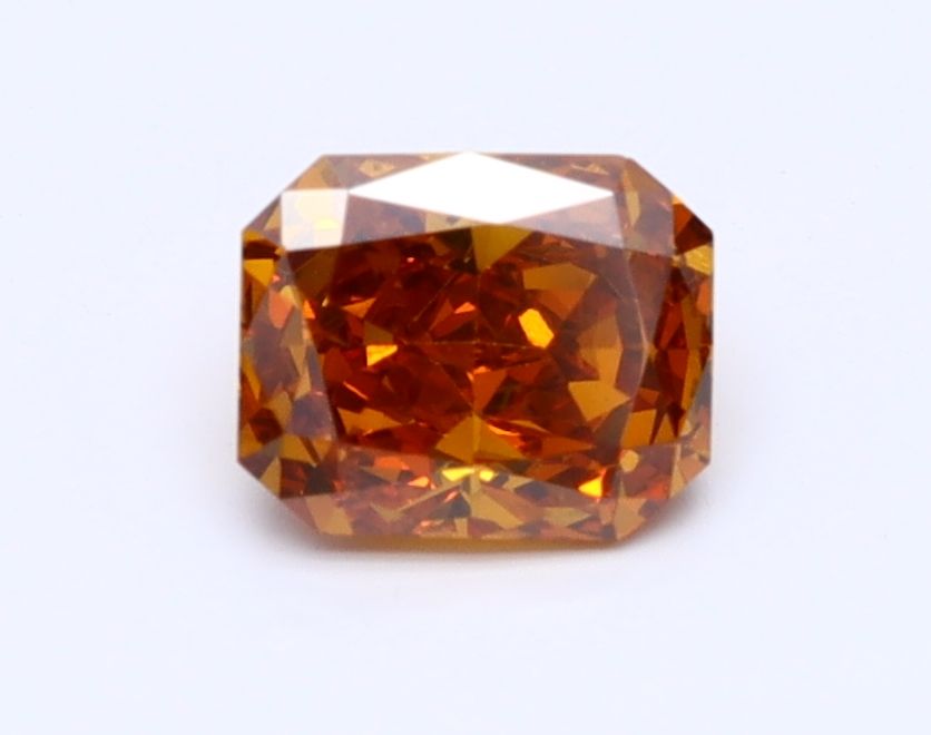 Diament 0.5 ct Fancy Deep Yellowish Orange/SI1