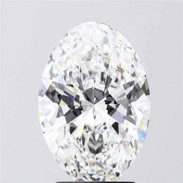 3.06 ct. oval Lab Grown Diamond front image