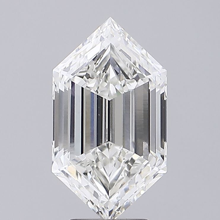 5.05 ct lab-grown Hexagonal Diamond