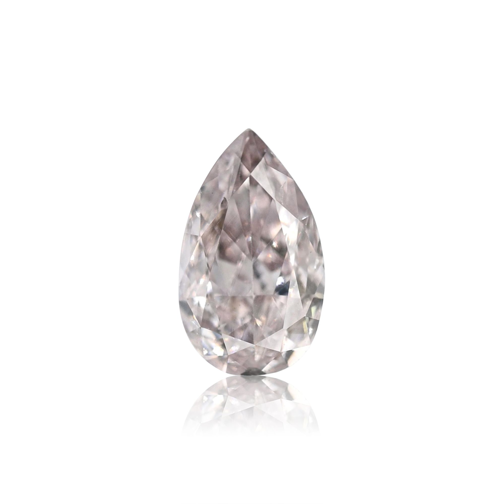 Diament 0.19 ct Fancy Light Brown Pink/