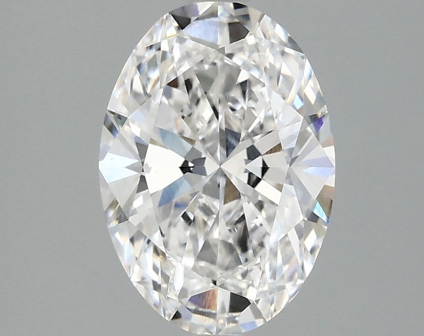 2.06 ct. oval Lab Grown Diamond front image