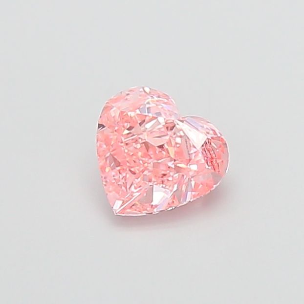 1.02 CT Fancy Vivid Pink HEART